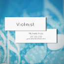 Pesquisar por músicos cartao de visita Violinista