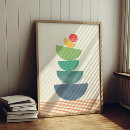 Pesquisar por cor da laranja pôsteres Boho