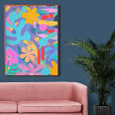 Pesquisar por flores bonito impressão de canvas Moderno