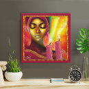 Pesquisar por mulher africana impressão de canvas Linda