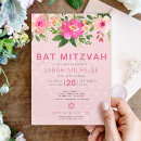 Pesquisar por pink bat mitzvah convites Menina