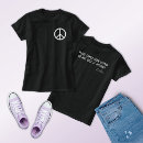 Pesquisar por sinal de paz camisetas Tipografia