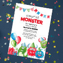 Pesquisar por monstro aniversário convites Crianças