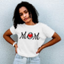 Pesquisar por desenho do coração camisetas Vermelho
