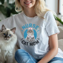 Pesquisar por gatos do ragdoll camisetas For her