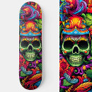 Pesquisar por crânio colorido skates Psicodélico
