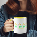 Pesquisar por tulipas amarelas canecas De café floral