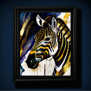 Pesquisar por zebra colorida artes pôsteres Pintura