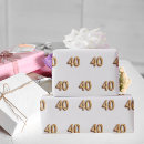 Pesquisar por 40 anos papel de presente Simples