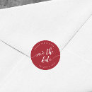 Pesquisar por save the date adesivos Vermelho e branco
