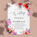 Pesquisar por florais vermelhos casamento convites Para eles