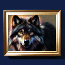 Pesquisar por lobo abstrato pôsteres Colorido