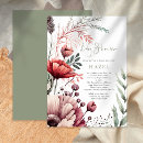 Pesquisar por burgundy floral convites Boho