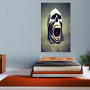 Pesquisar por olhos assustadores pôsteres Crânio