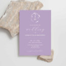 Pesquisar por lavender wedding convites Moderno