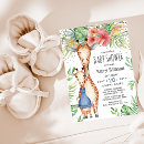 Pesquisar por girafa azul convites Floral
