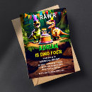 Pesquisar por rex do tiranossauro convites For kids