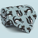 Pesquisar por gato preto e branco gravatas For him