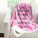 Pesquisar por não mais cancer mantas For her