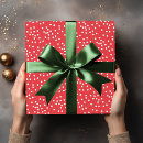Pesquisar por bolinhas vermelhas papel de presente Natal