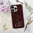 Pesquisar por leopardo vermelho iphone capas Preto
