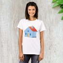 Pesquisar por desenho da casa camisetas For her