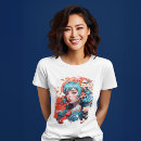 Pesquisar por menina japonesa camisetas Oriental