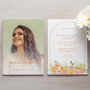 Pesquisar por watercolor floral bridal shower convites Chá de panela tropical