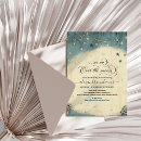 Pesquisar por lua e estrelas convites Aquarela