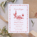 Pesquisar por italian wedding convites Vermelho