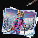 Pesquisar por gatos coloridos cartoes postais For kids