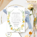 Pesquisar por floral amarelo casamento convites Boho