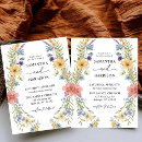Pesquisar por floral colorido casamento convites Boho