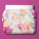 Pesquisar por pintura abstrata laptop sleeves Monograma