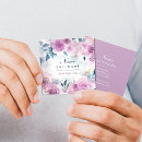 Pesquisar por floral roxo cartao de visita Rosas
