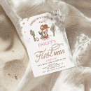 Pesquisar por cowgirl 1st birthday convites Oeste selvagem