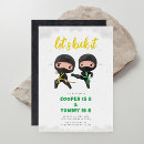 Pesquisar por ninja party convites Crianças