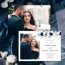 Pesquisar por floral branco azul casamento convites Caligrafia