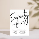 Pesquisar por 75 anos convites Setenta e cinco