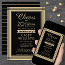 Pesquisar por aposentadoria convites Preto e ouro