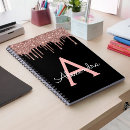Pesquisar por rose gold cadernos de notas Monograma