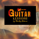 Pesquisar por guitarra elétrica cartao de visita Professor de música