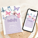 Pesquisar por convite de festas da borboleta convites Roxo
