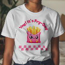 Pesquisar por batata do kawaii camisetas Batatas fritas