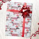 Pesquisar por cães papel de presente Natal