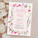 Pesquisar por festa de feminino aniversário convites Rosa