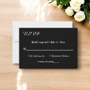 Pesquisar por rsvp cartões Script de caligrafia