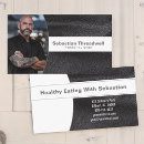 Pesquisar por chef pessoal cartao de visita Preto