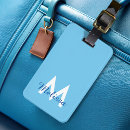 Pesquisar por design monograma bagagem tags Chique