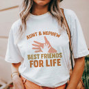 Pesquisar por tia da sobrinha camisetas For her